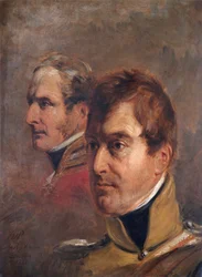 Brittikenraalimajuri Sir Frederick Ponsonbyn muotokuva Sir Colin Campbell, 1821