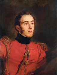 Kenraalimajuri John Freemantlen muotokuva, brittiläinen sotilas, 1821