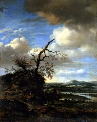 Laaja jokimaisema n. 1665/1670
