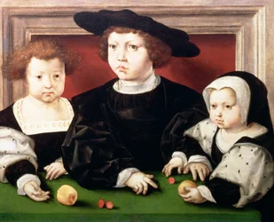 Tanskan, Norjan ja Ruotsin kuninkaan Kristian II:n lapset (1481-1559): Juhana, Kristiina ja Dorotea