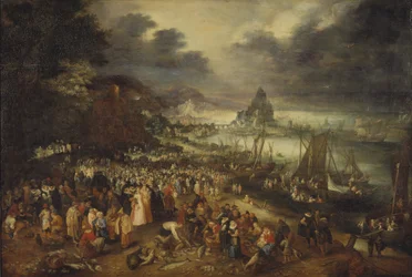 Kristus saarnaa veneestä, 1606