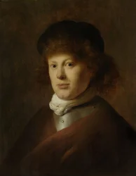 Rembrandt Harmensz van Rijnin muotokuva, 1628