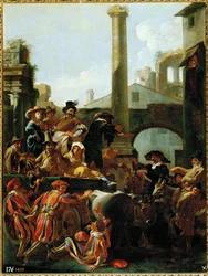 Roman Carnival (maalaus kankaalle)