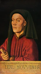Muotokuva Man Léal -muisto, 1432, 1909