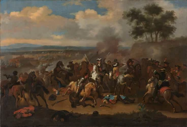 La batalla del Boyne, Irlanda, entre els reis Jaume II i Guillem III, 12 de juliol de 1690 finlandès