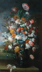 Kukat, iiristen tutkimista, 1682