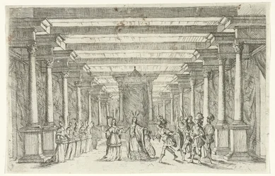Soturi tervehtii prinsessaa Suunnittelu lavalle (sarjan nimi)