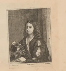 Muotokuva tuntemattomasta miehestä baretilla