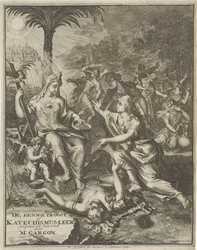 Nimisivu: M. Gargon, Ainoa lohdutus, 1713