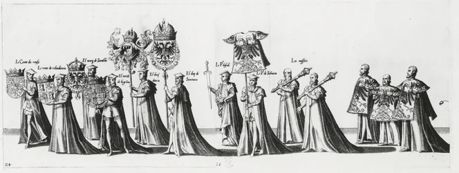 Keisarilliset aseet keisari Kaarle V:n hautajaisissa 1559