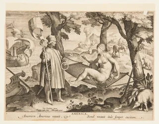 The Discovery of America, levy 1 "Nova Repertasta" (New Inventions of Modern Times)