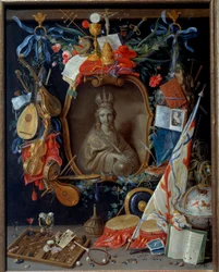 Neitsyt vaniittisymbolien ympäröimänä. Jan I Kesselin maalaus Vanha mies (1626 - 1679)