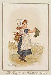 "Hyvää joulua" (chromolitho)