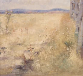 Ploughland kesällä, noin 1900
