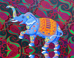 Intian elefantti, 2016,
