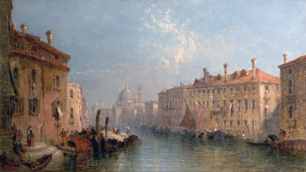 Canal Grande, Venetsia, Italia, n. 1875