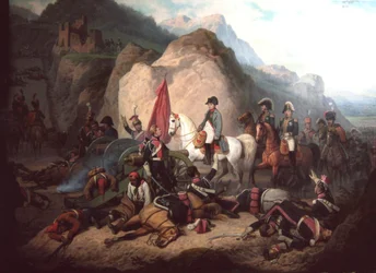 Napoleon Somosierran rotkossa