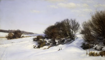 Talvi lähellä merta, 1888