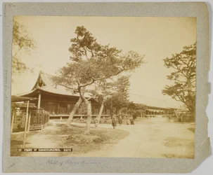 Sanjusangendon etuosa, Kioto, Japani (m/v kuva)