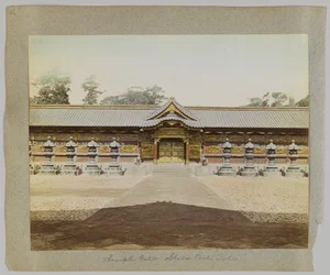 Temppelin portti, Shiban puisto, Tokio, Japani