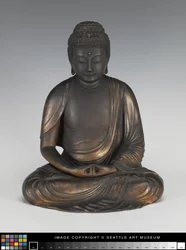 Amida Buddha Lotus-jalustalla