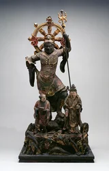 Suojelijajumalan hahmo, Kamakura-aika, 1100-1300-luku (puuta)