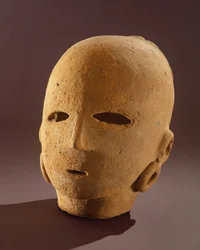 Haniwa-hahmo, noin 300-600 jKr. (terrakotta)