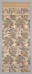 Obi-fragmentti, 1800-luvun loppu - 1900-luvun alku (silkkikangas)