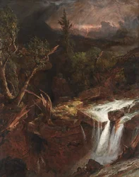 Neilikka - Myrskykohtaus Catskill-vuorilla, 1851.