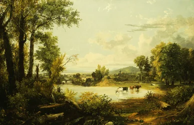 Hiljainen laakso, 1856