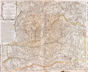 Kastilia ja León, La Rioja, Navarra, Aragonia, Kastilia-La Mancha, Extremadura, Madrid, Espanja.