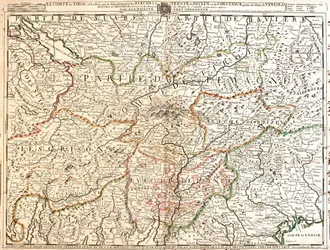 Saksa (osavaltiot: Baden-Württemberg, Baijeri), Itävalta (osavaltiot: Voralberg, Tirol, Salzburg, Kärnten), Liechtenstein, Sveitsi (kantonit: Thurgau, Appenzell Ausserrhoden, Appenzell Innerrhoden, St.