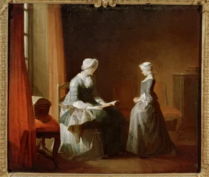 Kunnollinen koulutus (maalaus kankaalle)