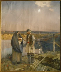 Päivän loppu (maalaus kankaalle)