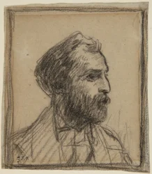 William Morris Huntin muotokuva