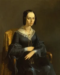 Valmontin kreivitär, n.1841 (öljy kankaalle)