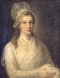 Charlotte Corday (1768-93) (öljy kankaalle)