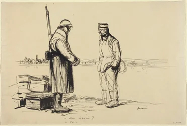 -Olenko Rhien -Ya., noin 1918 (muste paperille).