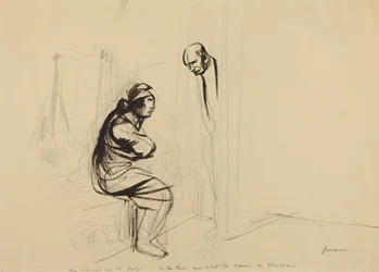 Rauhankongressissa, noin 1919 (muste)