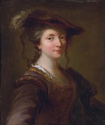 Louise Julie de Mailly-Nesle, Comtesse de Mailly (1710-1751) (Mailly Nesle) - Louis XV:n suosikki - Alexis Grimou (1678-1733). Öljy kankaalle Koko: 57,2 x 48,3 cm Yksityinen kokoelma