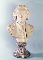 Jean-Jacques Rousseaun (1712-78) rintakuva (marmori)