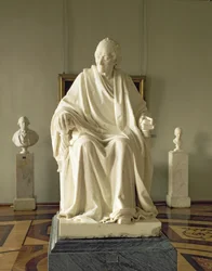 Francois Marie Arouet Voltaire (1694-1778) 1781 (marmori)