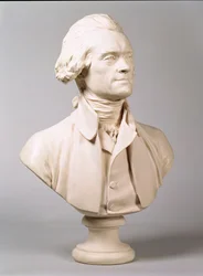 Thomas Jefferson (1743-1826) 1789 (kipsi)