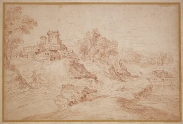 Maisema ja linna, 1716-18
