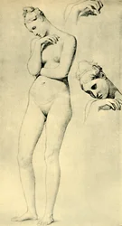 Tutkimuksia Stratonicen hahmolle, c1834-1840, 1943.