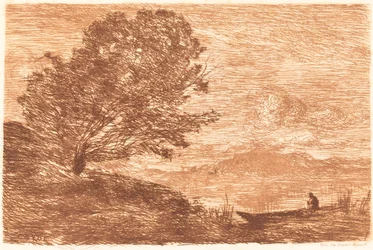 Järvi Tirolissa Un lac du Tyrol, 1863.