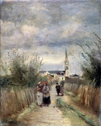 Kellotorni Argenteuil Roadilla kirkkoon, 1870-luku.