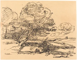 Lonely Tower La Tour isolee, 1871.