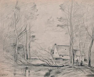 The Mill at Cuincy, 1871-1872, 1946