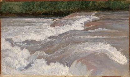 Velino Ternin kaskadin yläpuolella, 1826.